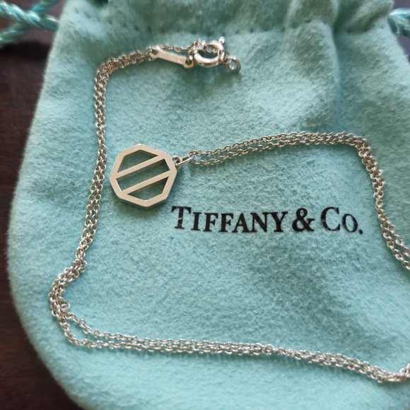 Tiffany & Co Sterling Silver Pablo Picasso Zellige Necklace - Picture 3 of 6